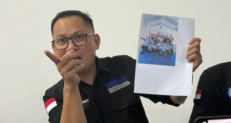 Kuasa hukum Pepen Firdaus (PF), Dr. Agus Wurianto. Foto : SiBro